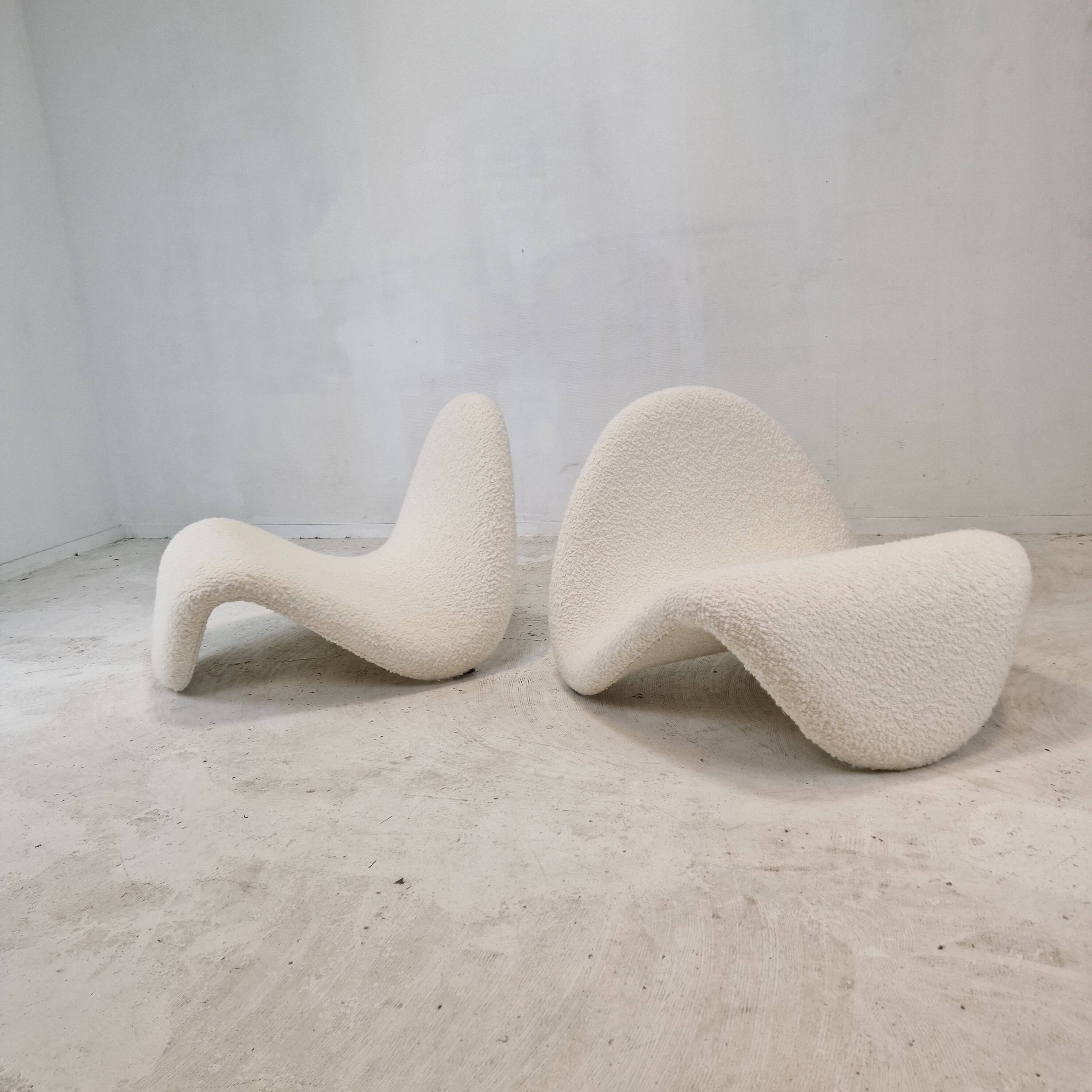 Set of 2 Tongue Chairs by Pierre Paulin for Artifort, 1960s