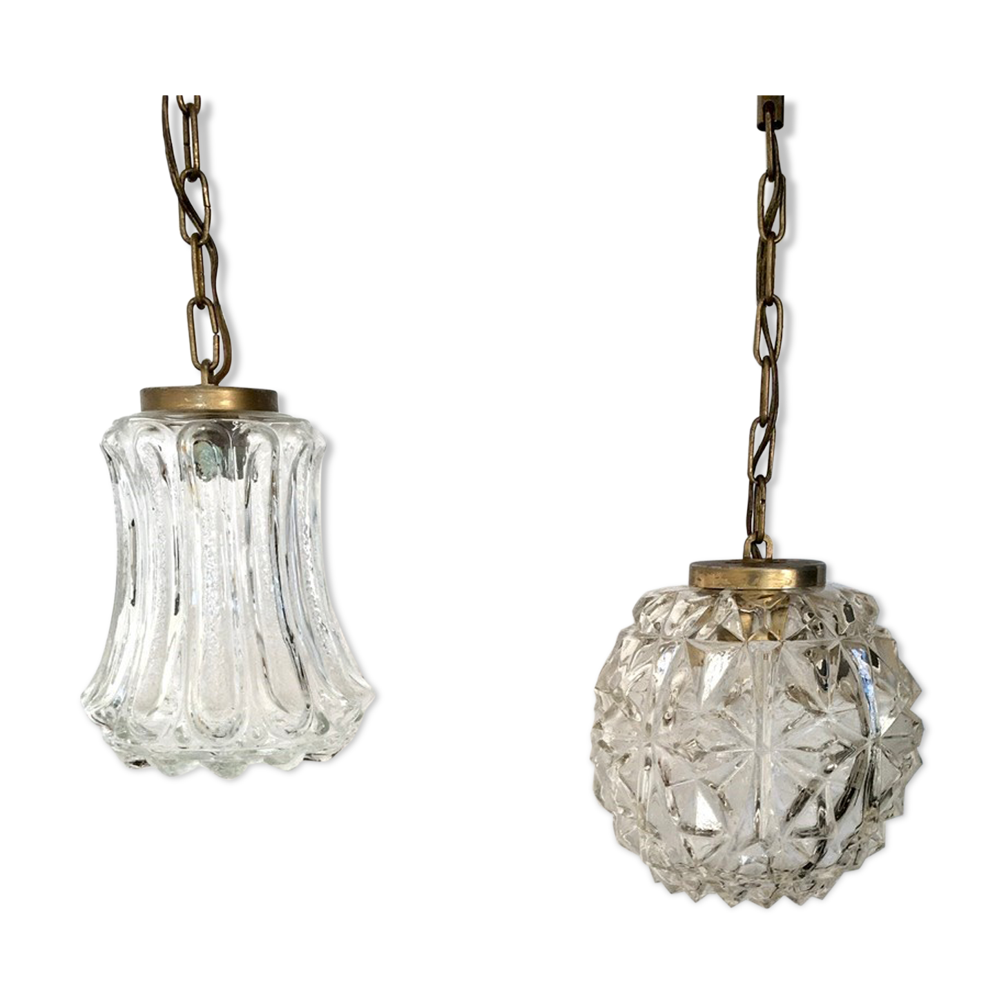 Set of 2 hanging lamp
