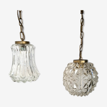 Set of 2 hanging lamp