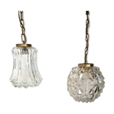 Lot de 2 suspensions vintage