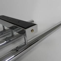 Tede Light wall lamp with 3 chrome cylinders, 1970s