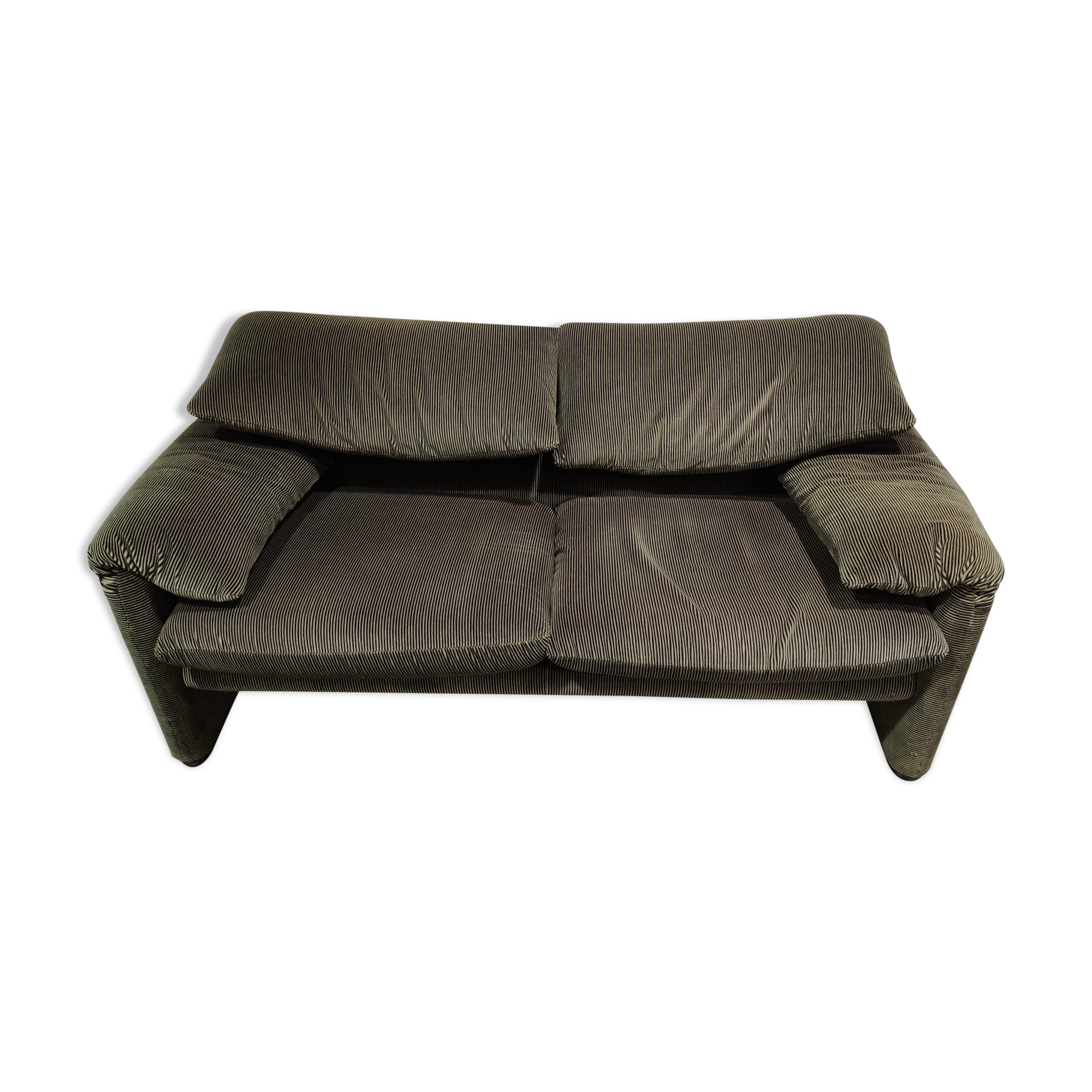 Maralunga sofa by Vico Magistretti for Cassina, 1973