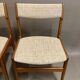 Paire de chaises "design scandinave" 1950