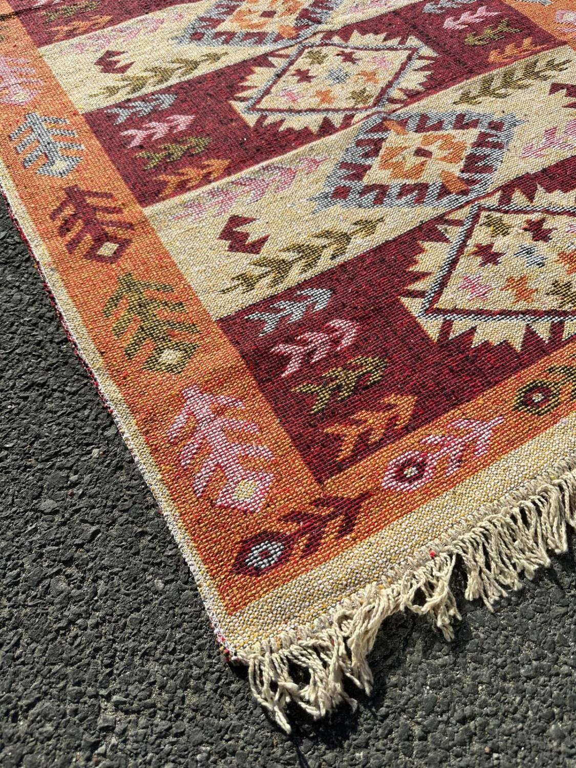Tapis de style kilim