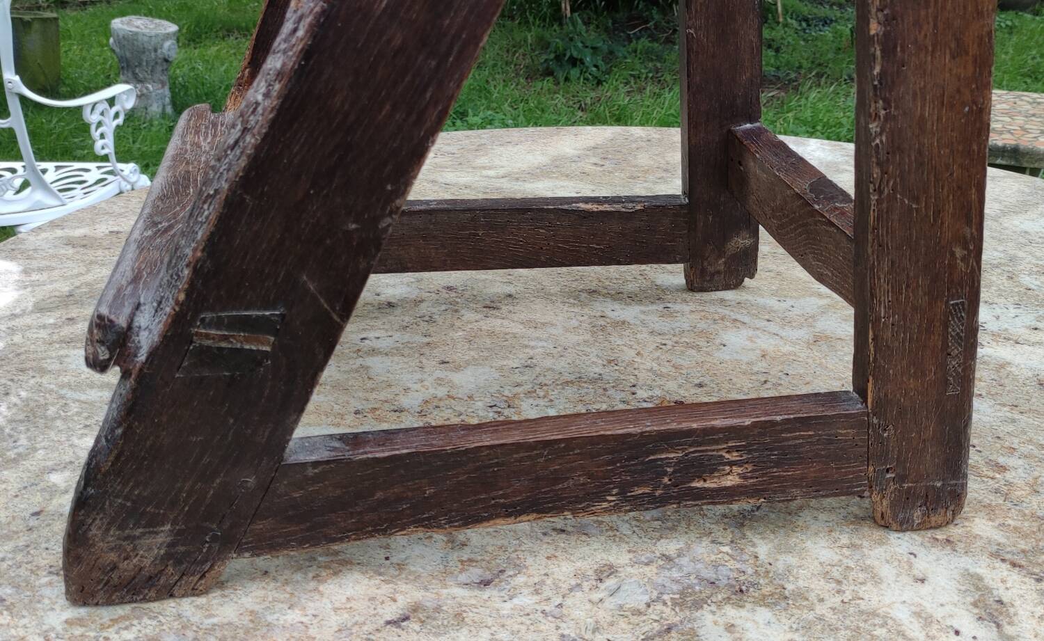 Old small stepladder