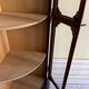 Corner display cabinet veneered in mahogany - Victorian - 20th century