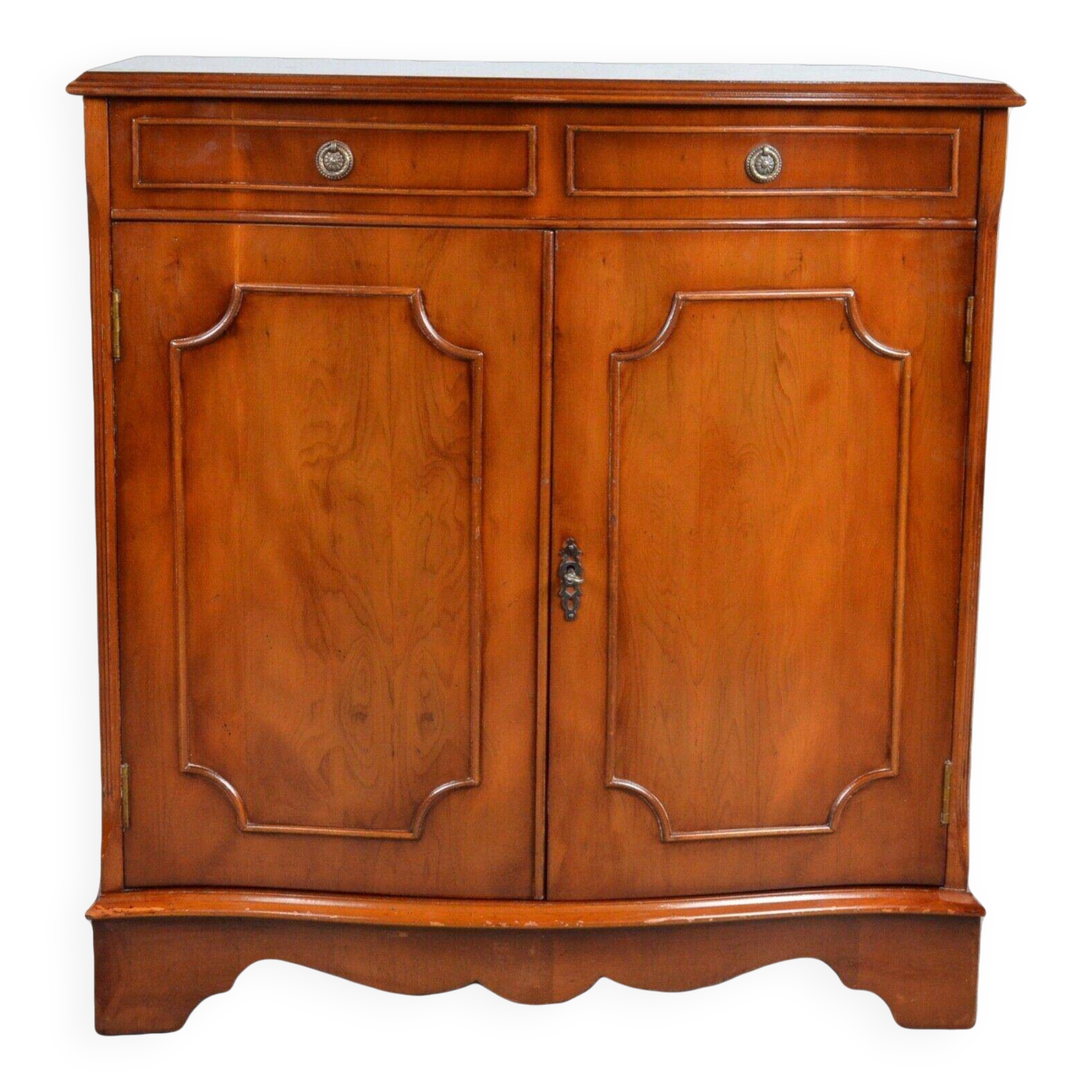 Vintage walnut TV cabinet