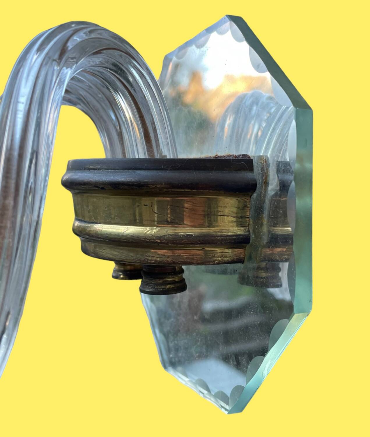 Pair of Venetian glass sconces, circa 1930