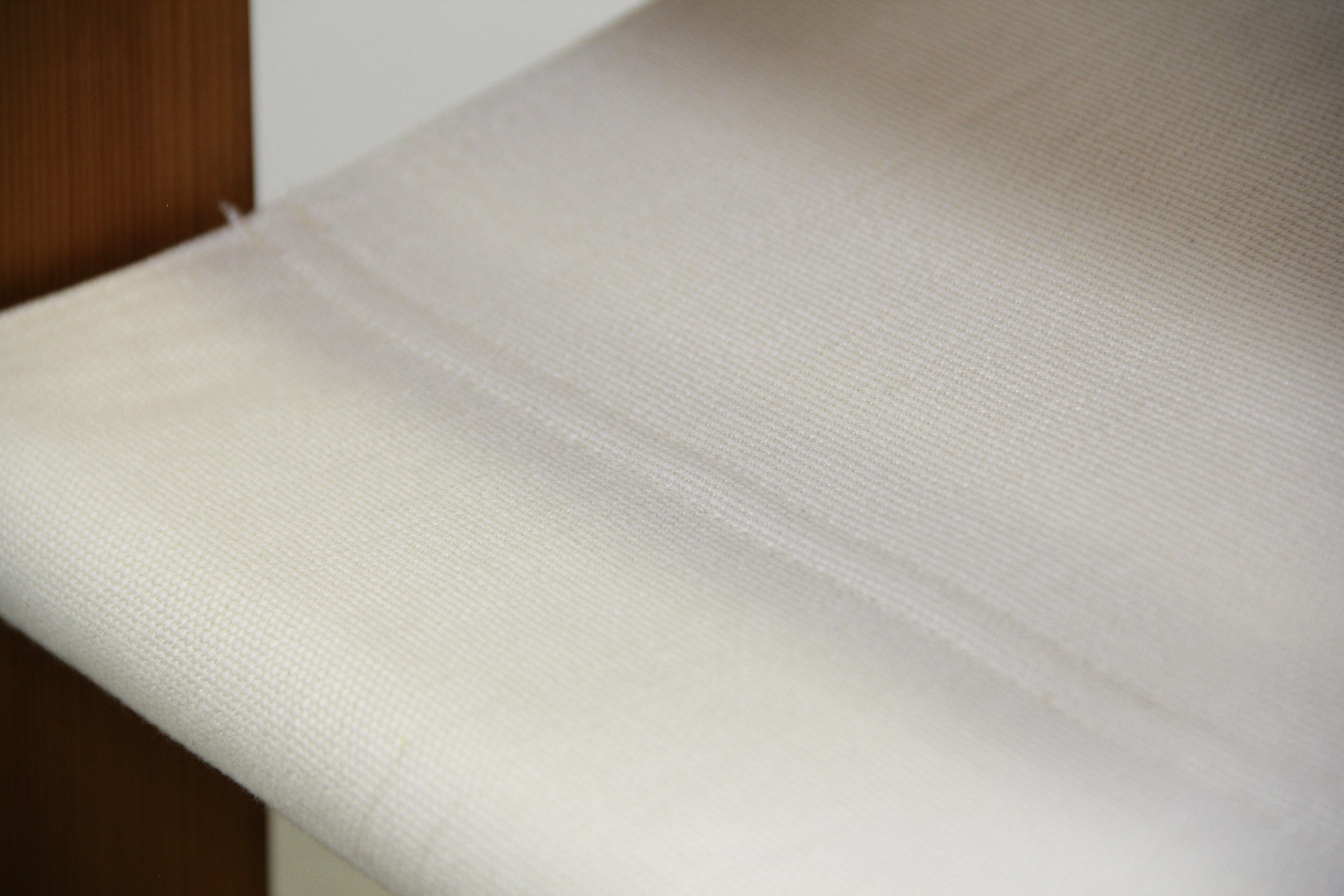 Italian brutalist pine sling chair