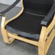 Pair of Leather Lounge Chairs by Åke Fribytter for Nelo Kroken 1960s