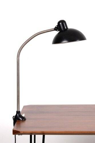 Desk-/Clamp Lamp by Christian Dell for Kaiser Idell
