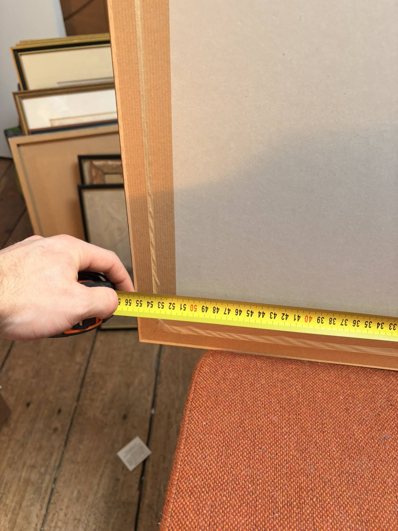 Old Print Engraving 19th Century Framed Academic Study Ear Van Bree