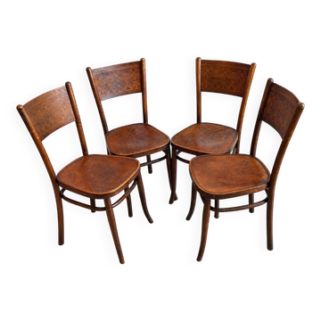 4 antique chairs by Jacob & Josef Kohn – Vienna – Art Nouveau period