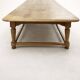 Monumental solid oak table 5.5 metres. Exceptional piece.