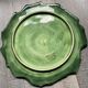 Dish patterns leaves Green color numbered Italy