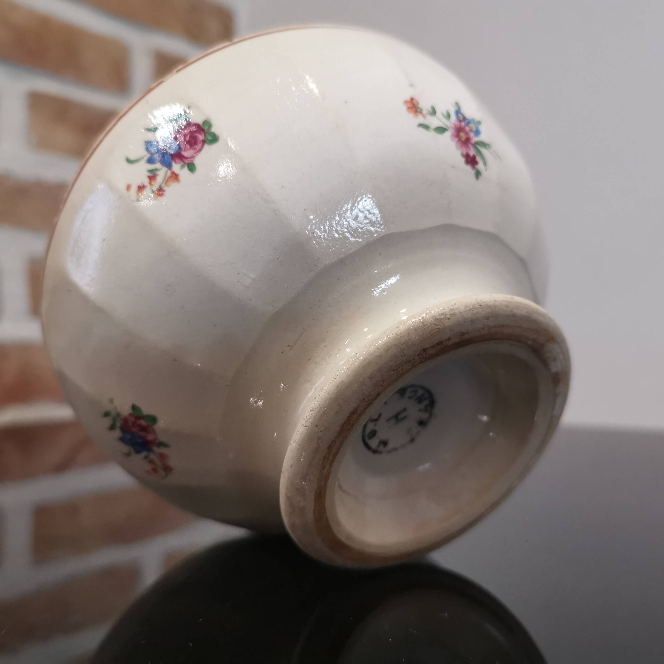 Earthenware bowl Saint-Amand-les-Eaux MDL Hamage