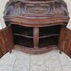 Rounded buffet in venetian baroque style
