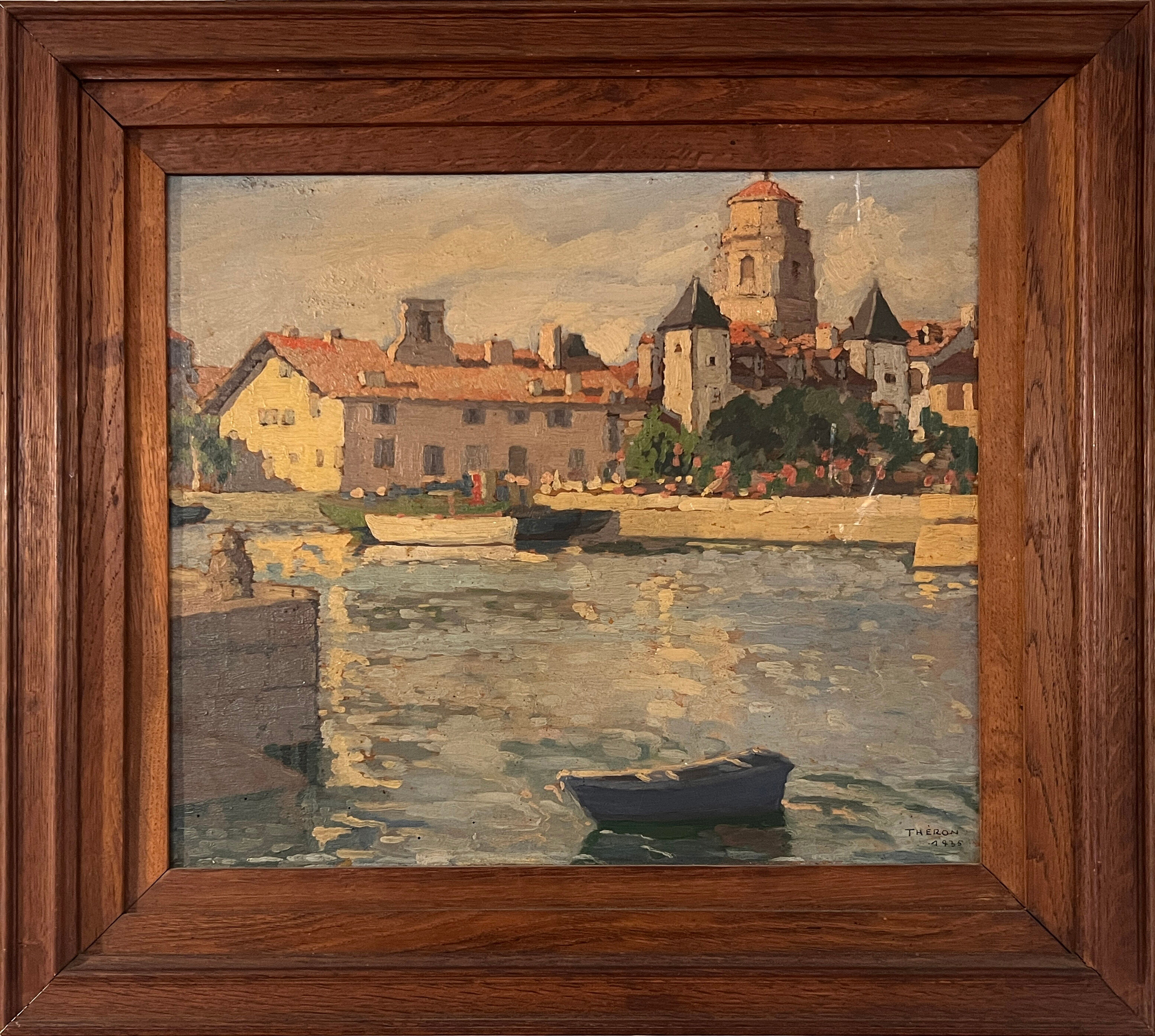 Painting by Pierre Theron