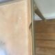 Brass and marble coffee table