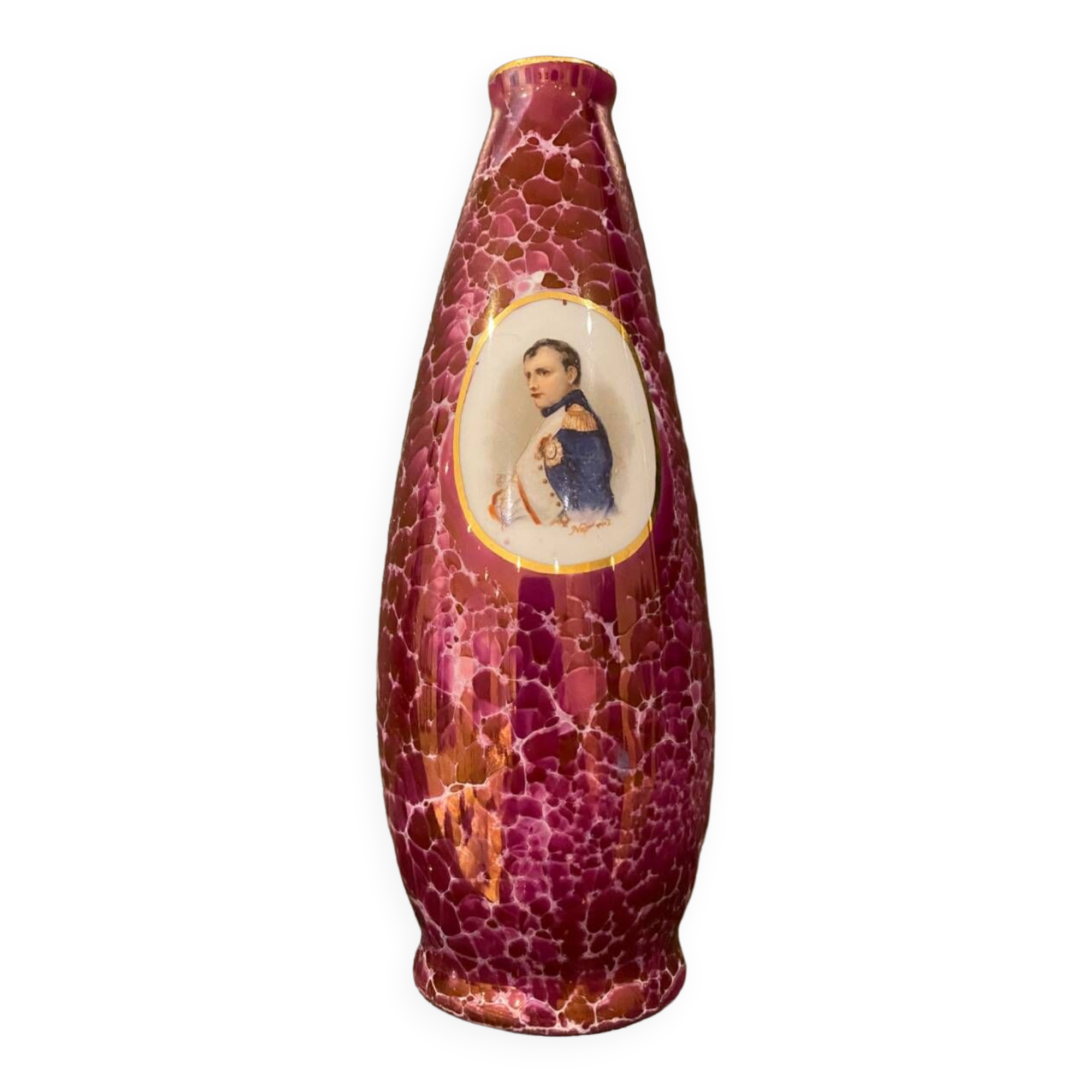 Soliflore Napoleon in Limoges porcelain