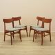 Set of four teak chairs, Danish design, 1970s, made in Denmark