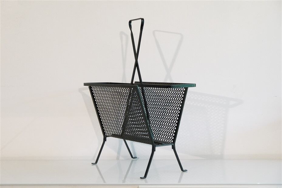 Magazine holder by Mathieu Mategot