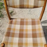 Set of 4 Scandinavian style chairs from the 70s