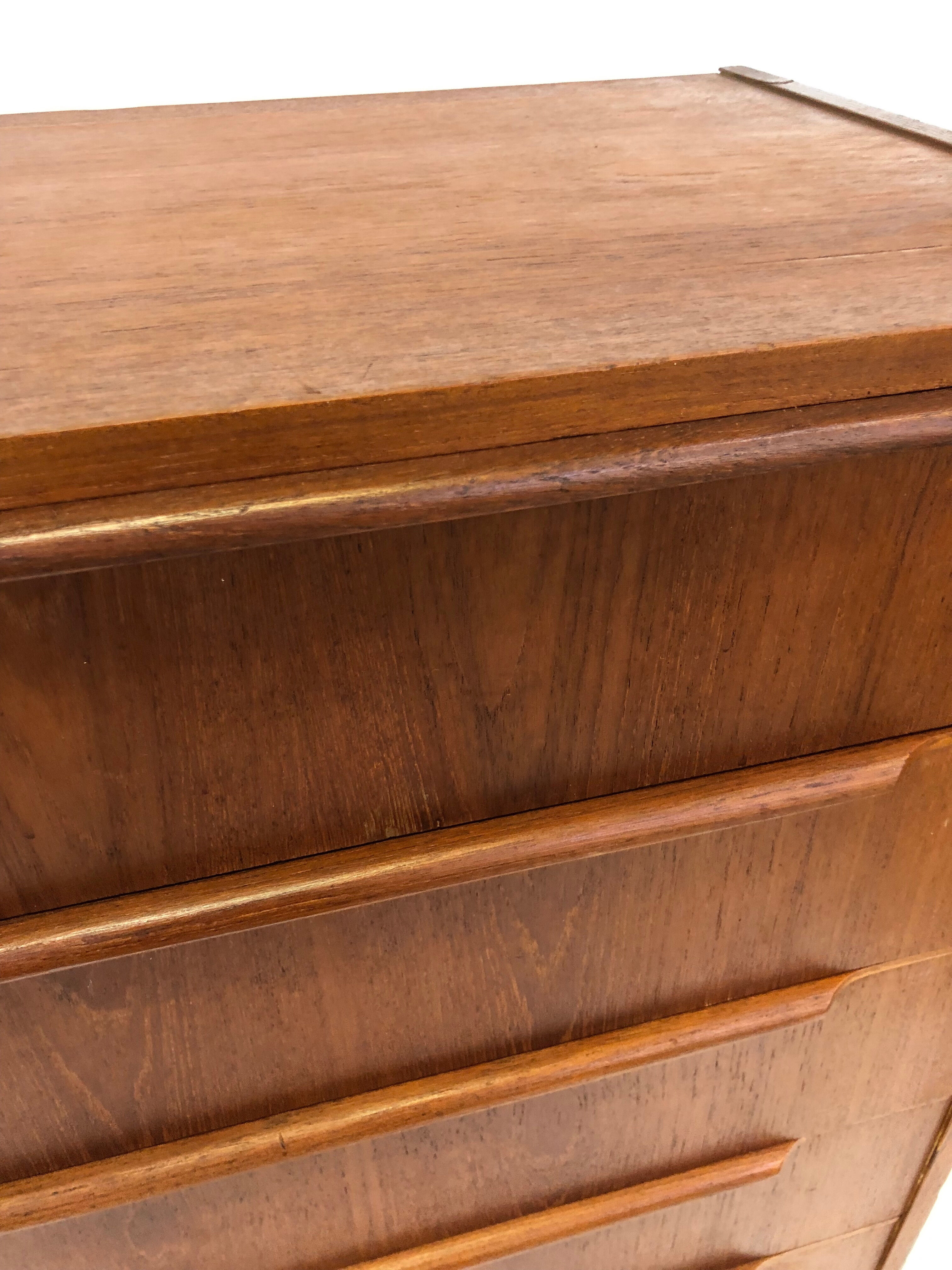 Convenient dresser vintage danish design teak