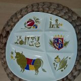 Six plates in Fondue de ''Pommard, Salins' France , 1970