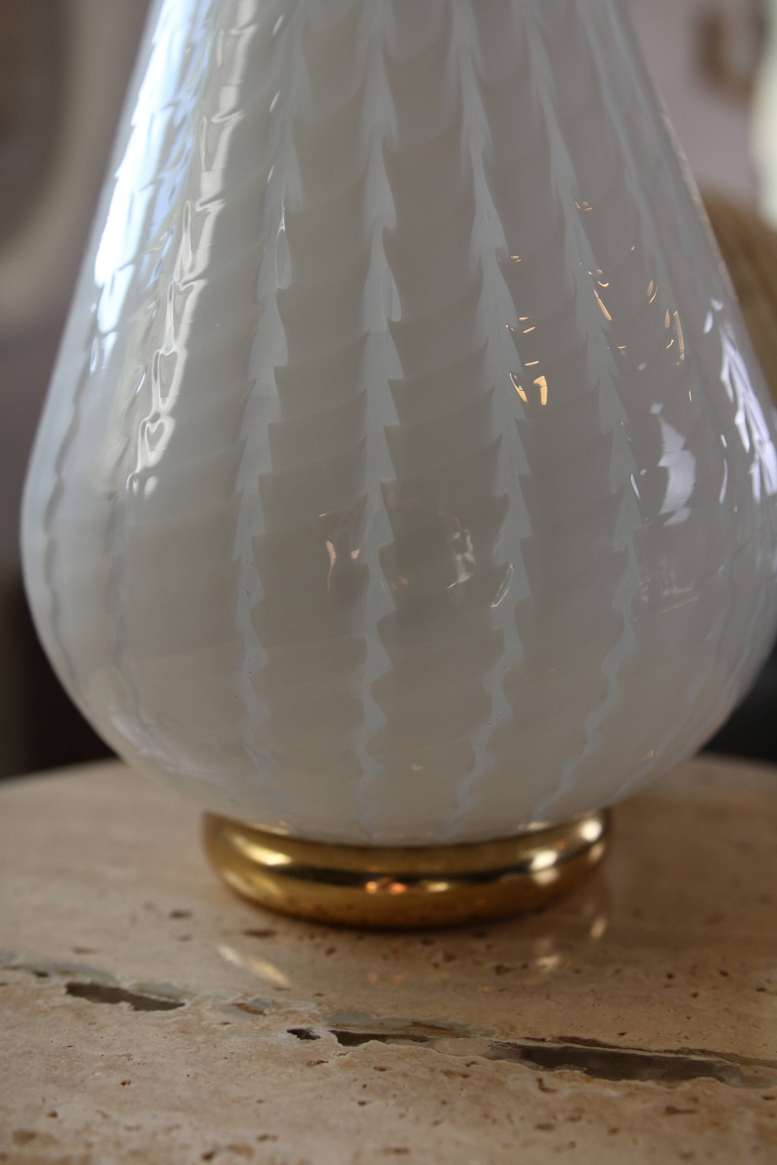 Murano glass table lamp