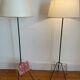 Paire de lampadaires tripodes années 50