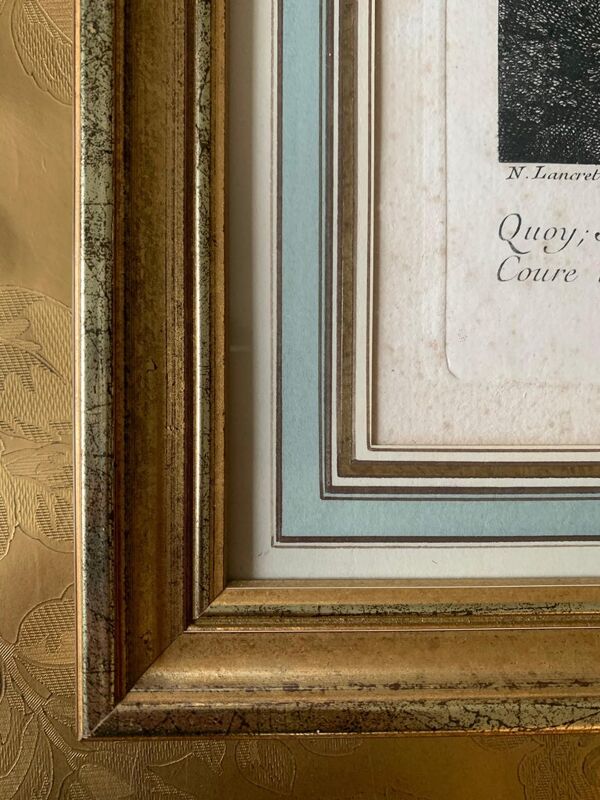 Nicolas Lancret, Le jeu de cache cache, gravure