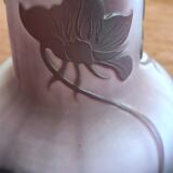 Vase with floral decoration, Gallé, early 20th century