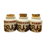 Lot de 3 pots à épices LML/ Digoin