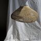 Suspension or rattan lampshade in the shape of a cloud or flattened bubble D60 H35