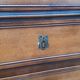 Commode 3 tiroirs style Louis XVl bois et bronze