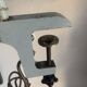 Lampe vintage 1950 industrielle liseuse Jumo GS2 souris - 70 cm