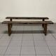 Pair of rustic benches, early 1900s