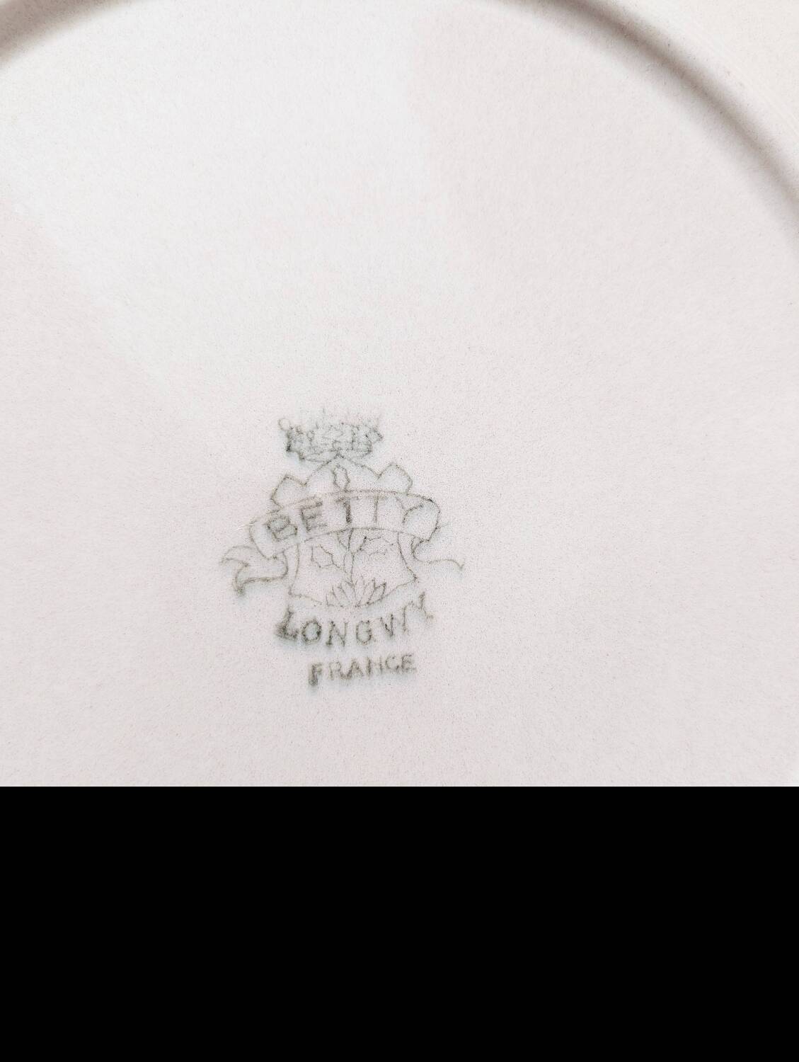 Betty Longwy dessert service