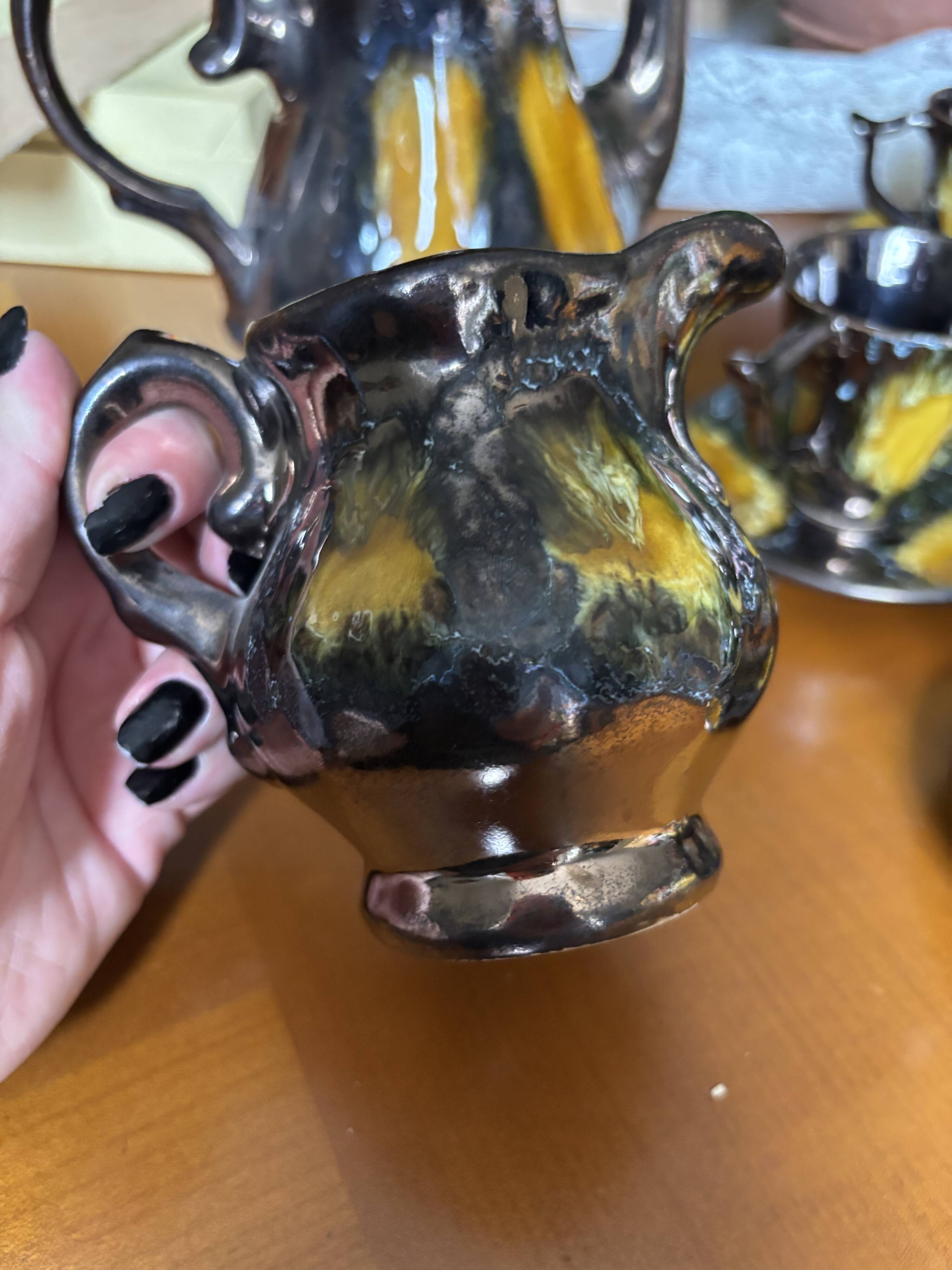 Vintage coffee service Vallauris – 6 people