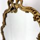 Antique brass french wall mirror