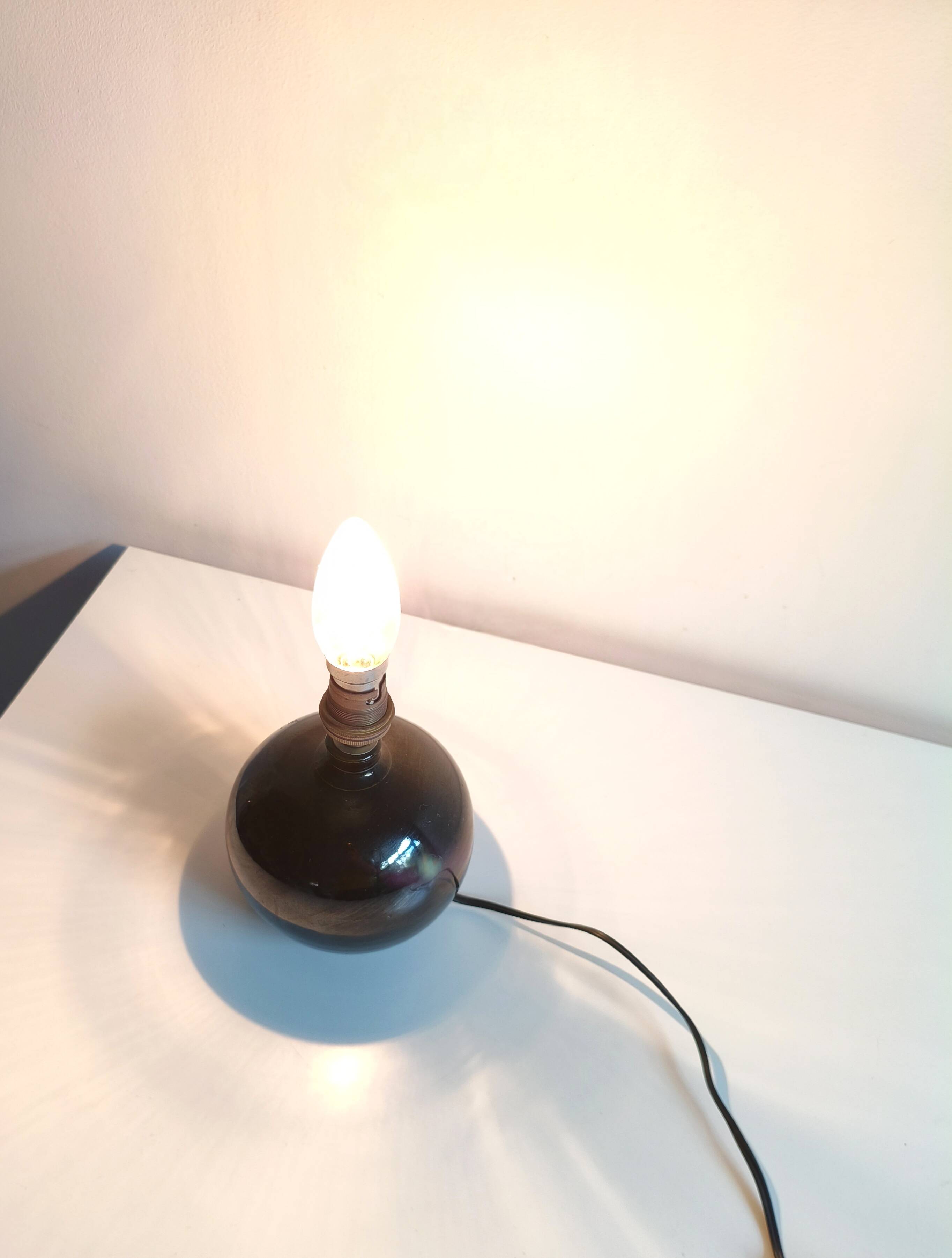Ceramic lamp Colette Houtmann, Senozan workshop