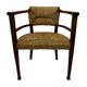 Art Deco chair minimalist oak wicker minimalist design