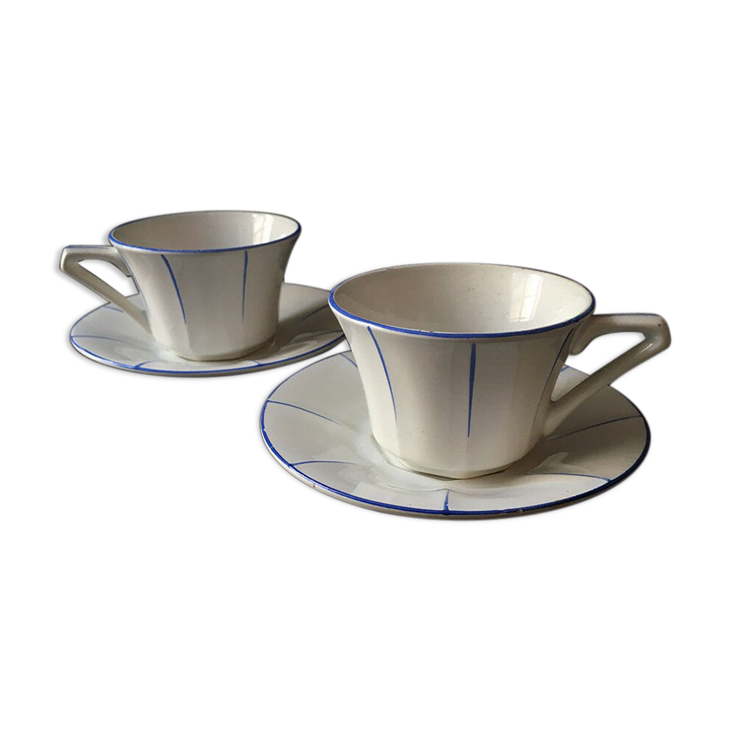 Art Deco coffee cups