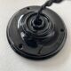 Old industrial steel hanging lamp 30 cm