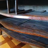 Commode tombeau époque Louis XV estampillée Léonard Boudin 1735-1807, 18ème