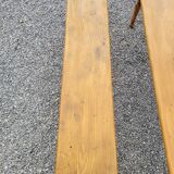 Paire de banc ancien en orme