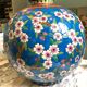 Colonial ball vase la louviere around 1930
