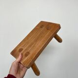 Petit tabouret en chêne