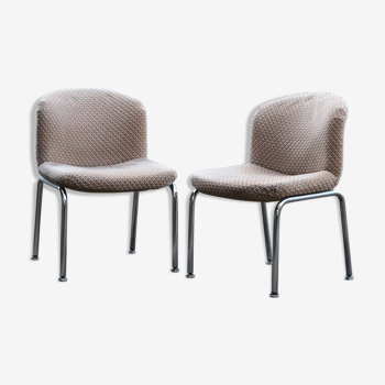 Pair of chairs Mobilier International - 1970